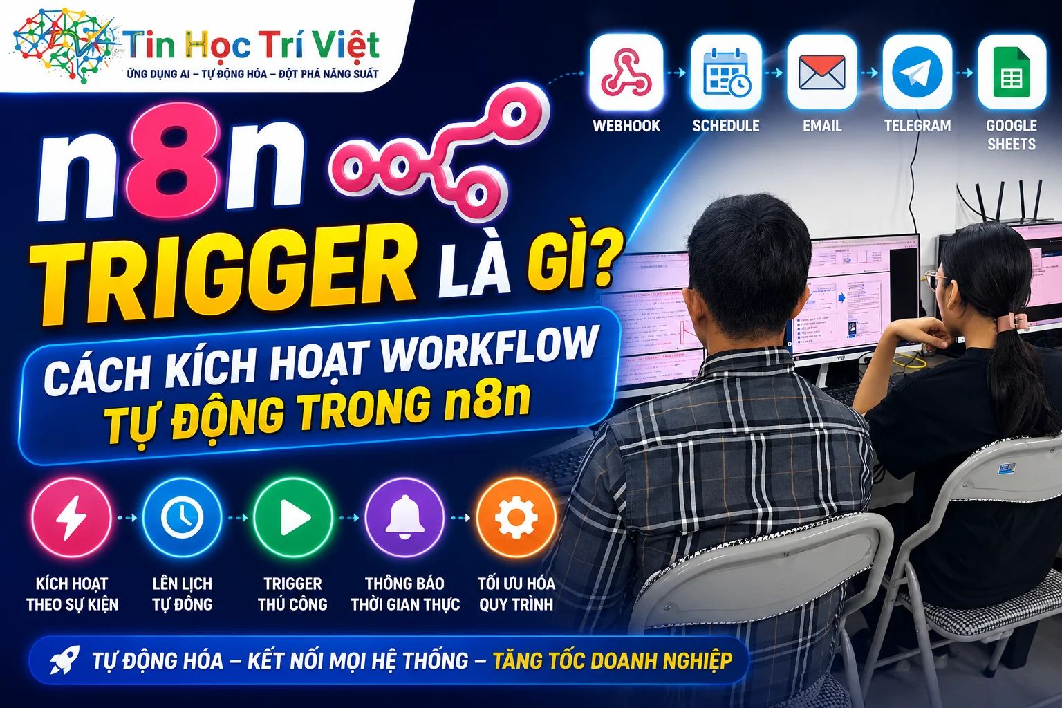 n8n Trigger Là Gì? Cách Kích Hoạt Workflow Tự Động Trong n8n