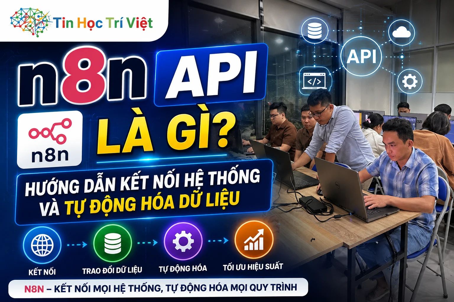 n8n API Là Gì? Hướng Dẫn Kết Nối Hệ Thống Và Tự Động Hóa