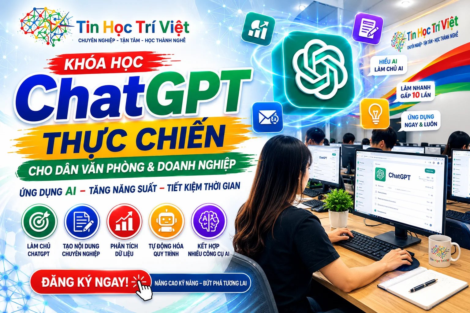 Khóa Học ChatGPT Thực Chiến Cho Văn Phòng Và Doanh Nghiệp