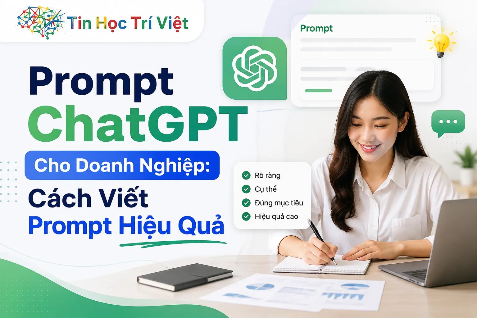 Prompt ChatGPT Cho Doanh Nghiệp: Cách Viết Prompt Hiệu Quả
