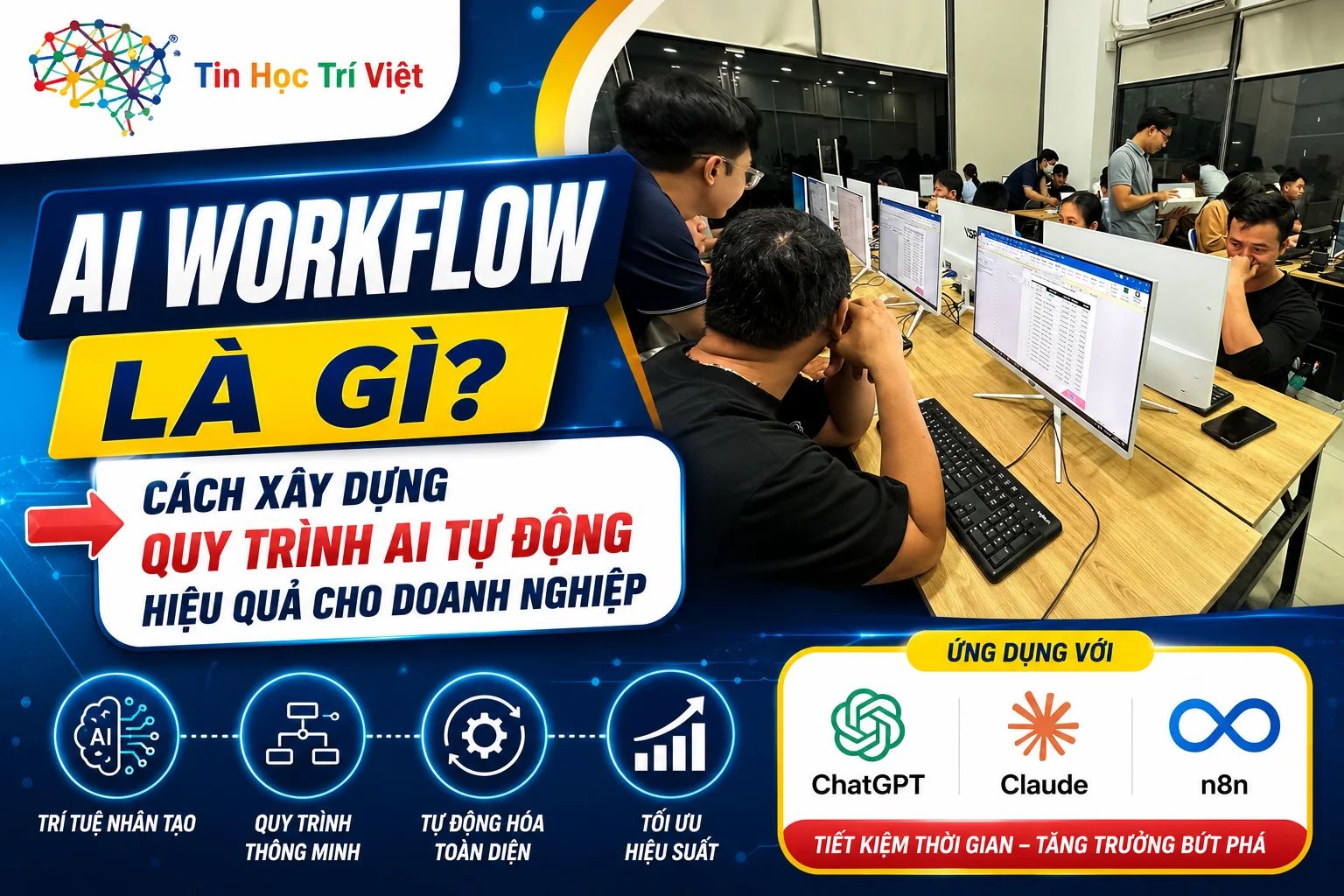 AI Workflow Là Gì? Cách Xây Dựng Quy Trình AI Tự Động Hiệu Quả