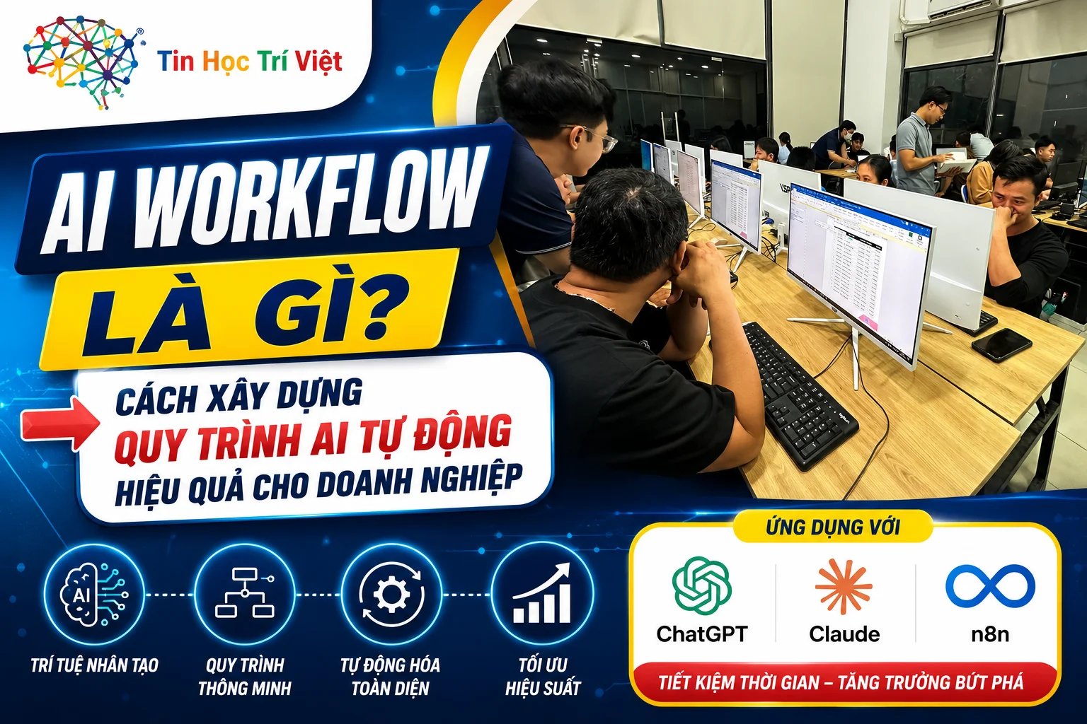 AI Workflow Là Gì? Cách Xây Dựng Quy Trình AI Tự Động Hiệu Quả