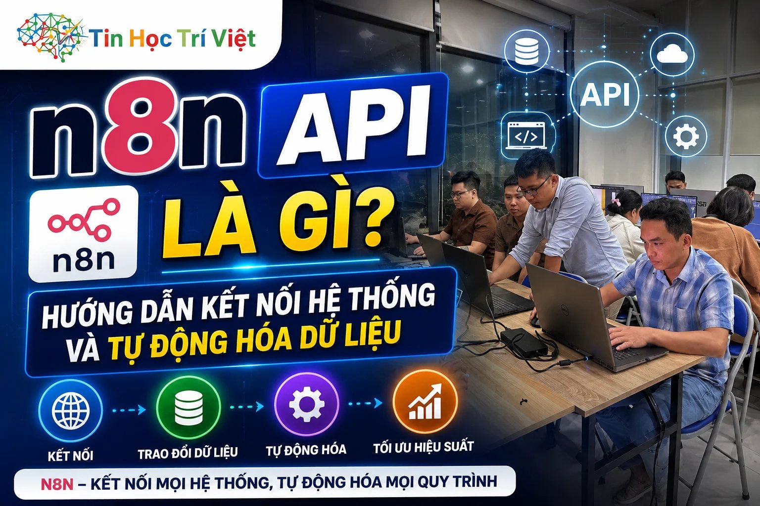 n8n API Là Gì? Hướng Dẫn Kết Nối Hệ Thống Và Tự Động Hóa