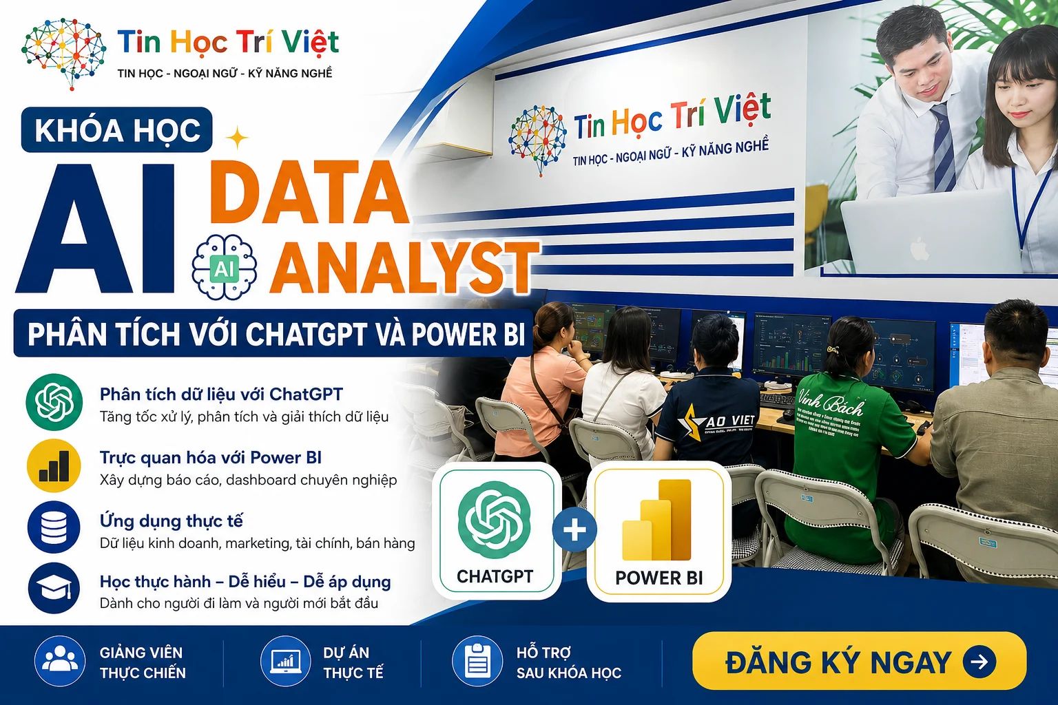 Khóa Học AI Data Analyst: Phân Tích Với ChatGPT Và Power BI