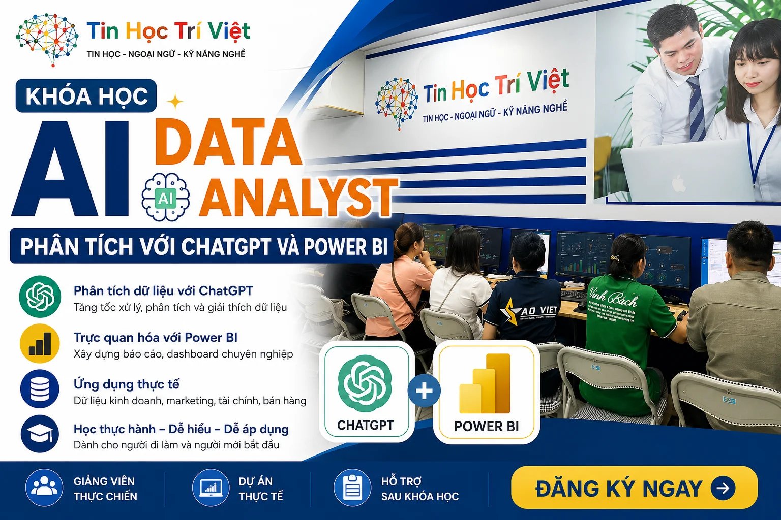 Khóa Học AI Data Analyst: Phân Tích Với ChatGPT Và Power BI